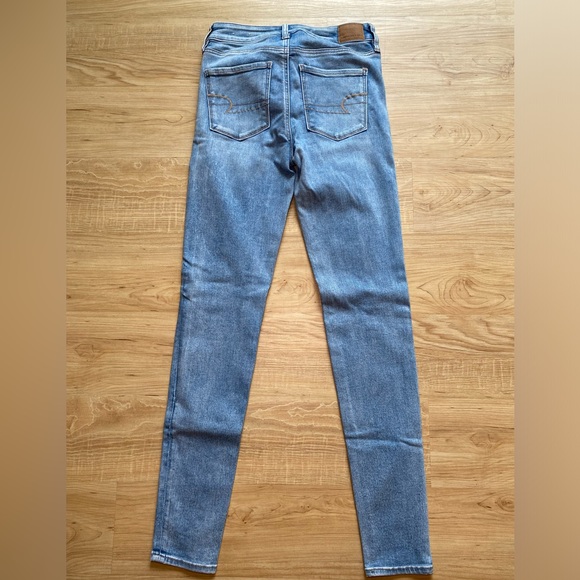 American Eagle Hi-Rise Legging Next Level Stretch Skinny Jeans - Picture 4 of 4